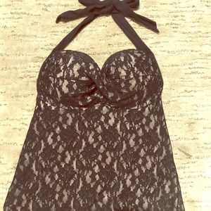 Victoria Secret Bombshell Lace Halter 34C